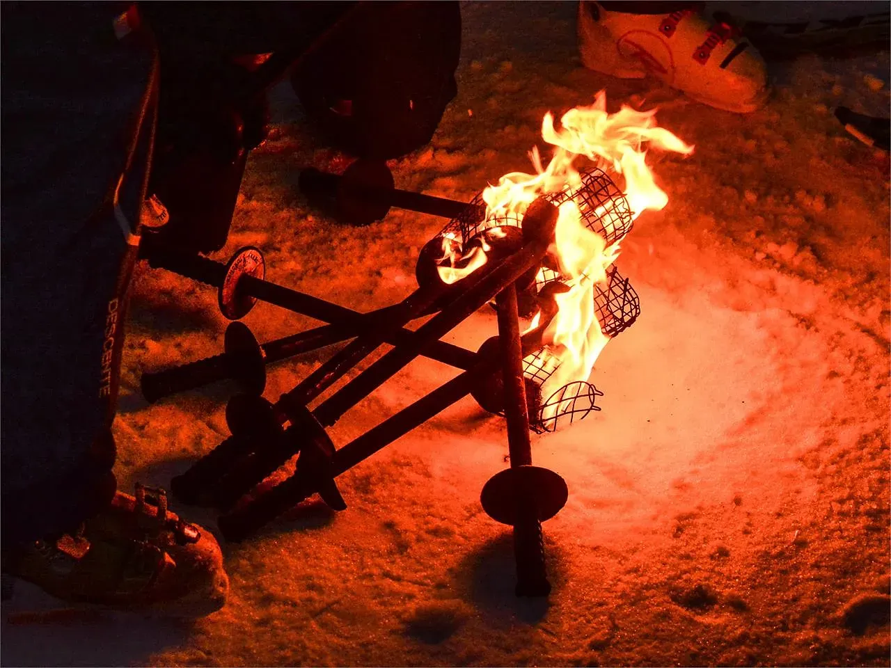 Passeggiata con le fiaccole nella Valle di Marebbe
